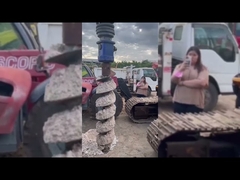 วิธีการใช้เครื่องเจาะดินไฮดรอลิก 35 ถึง 75 รอบต่อนาที