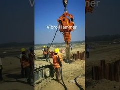 เครื่องไฟฟ้า Vibro มือถือก้อน ไฮดรอลิก แฟนเดชั่น 90 Kw