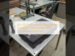 584-5631 จอจอสัมผัสอิเล็กทรอนิกส์ขนาด 8 นิ้ว สําหรับ Cat Excavator Parts เครื่องจักรก่อสร้าง