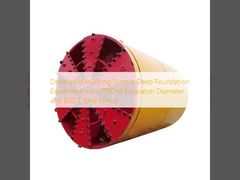 ระบบการลดลง อุปกรณ์พื้นฐานลึกที่มี Ercavaton Dlameter 3730 M และแรงผลักดันรวม 800 T