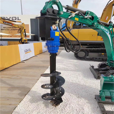 APIE Hydraulic Earth Drill Auger Attachments สำหรับรถขุด รถตักขนาดเล็ก