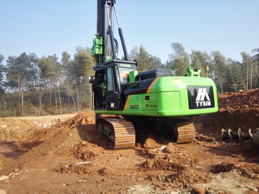ใช้แท่นขุดเจาะแบบหมุน KR90C Advanced Technology Infrastructure Construction Mait Piling Machine