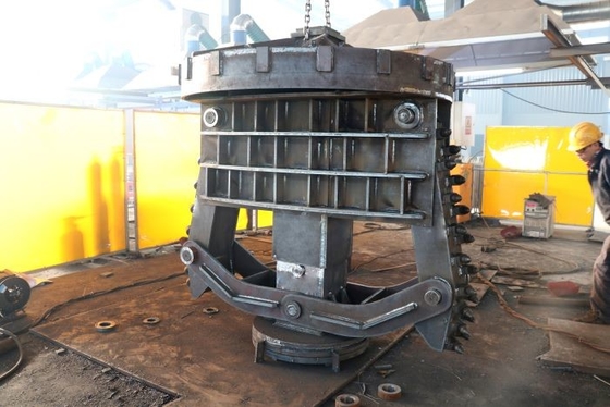 DIA 600 - 3000mm Drilling Rig Bucket เสาเข็ม Belling โรตารี่