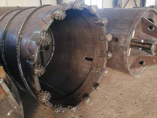 ฐานรากเสาเข็มเจาะ Rig Auger Bucket หินเจียร Core Barrel Roller Cutter Bit