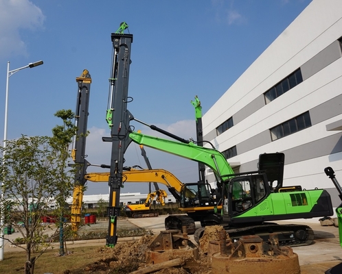 APIE Km220 Clamshell Telescopic Arm 23ton ด้วยความลึกในการขุด