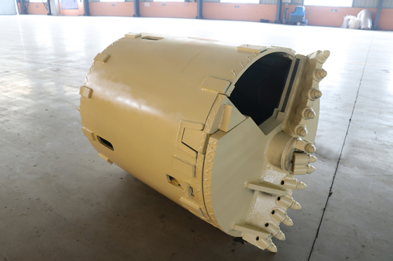 3000mm Rig Rock Drilling Bucket การเชื่อมฟันกระสุนขนาดเล็ก