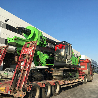 เครื่องเจาะเสาเข็มเจาะระบบไฮดรอลิกพร้อมเครื่องขุด KR125A Rotary Piling Rig