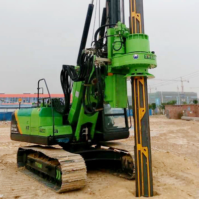 เครื่องเจาะเสาเข็มเจาะแบบโรตารี่ KR60A ระบบไฮดรอลิกเต็มรูปแบบ