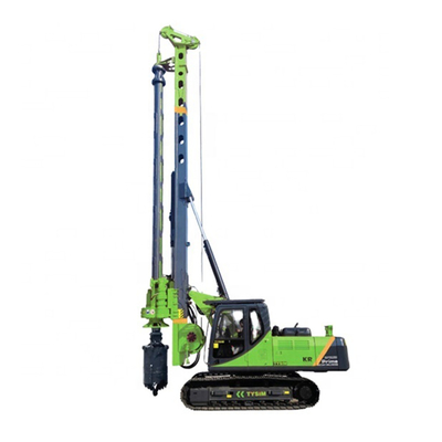 KR60A เครื่องเจาะเสาเข็มไฮดรอลิกฮาร์ดร็อคตอกเสาเข็ม 2700 มม. พร้อมแชสซี