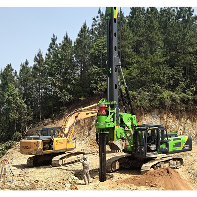 Borehole Drilling Rig Equipment Machine KR150D พลังงานไฟฟ้า การขุดฮาร์ดร็อค