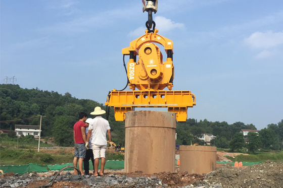 DZ90A เครื่องตอกเสาเข็ม เครื่องตอกเสาเข็ม แบบสั่นสะเทือน 90KW