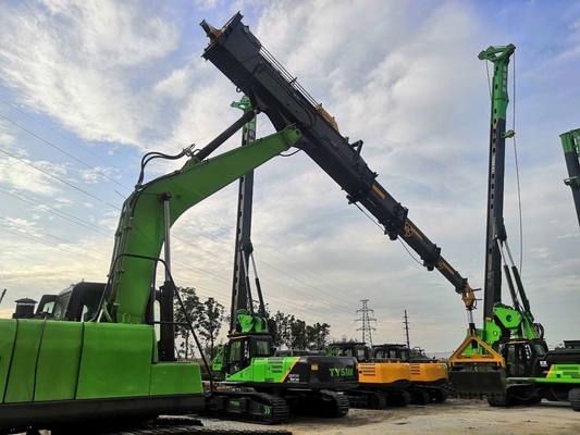 รถยก รถขุด Clamshell Telescopic Arm ปรับแต่ง KM220 Headroom ต่ำ