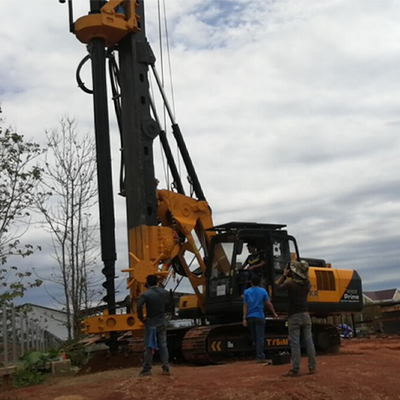 แท่นขุดเจาะ PLC มัลติฟังก์ชั่นโหลดสูงสุด 1,000KN 800KN ความสูงเสา 45 ม