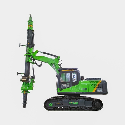 อุปกรณ์หมุนหมุน 10m ความแรงสูง 7 - 30rpm ความลึกในการเจาะสูงสุดสําหรับการก่อสร้าง
