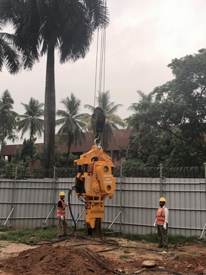การบํารุงรักษาที่ต่ํา 60kw ไฟฟ้า Vibro กระบี่ค้อนสําหรับค้อนแผ่น