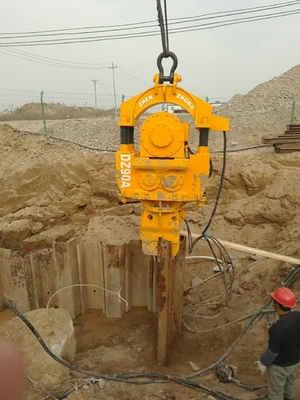 เครื่องก่อตั้งก้อนไฟฟ้า AP90A กล่องควบคุม Post Vibro Hammer Driver ก้อน
