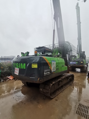 สภาพดี การเจาะ ความลึกสูงสุด 28m ใช้ KR90 Crawler เครื่องเจาะไฮดรอลิก Rotary สําหรับขาย
