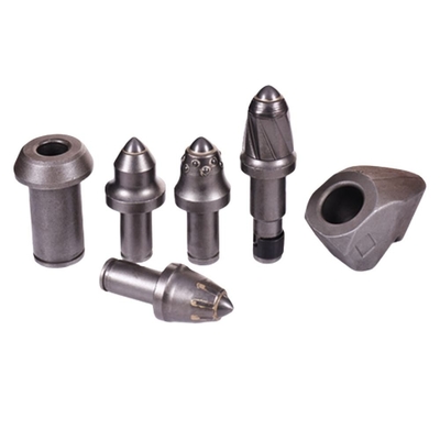 เครื่องจักรกลอะไหล่ Tungsten Carbide ปลายกระสุนฟันสําหรับการเจาะ