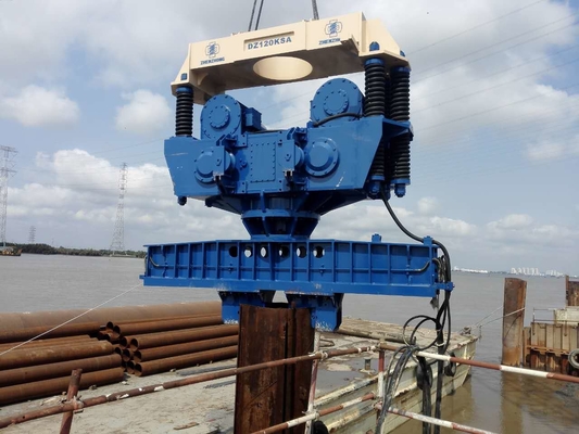 โรงงานจีนติดตั้งไฮดรอลิก พูลหมัก Excavator ไฮดรอลิก Vibro มุกกระดาษ หมักสําหรับเครน