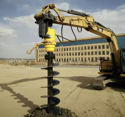 ไฮดรอลิก แผ่นดิน Piling Rig แผ่นดิน Hole Drilling Machine แผ่นดิน Auger บีรด Auger สําหรับขาย