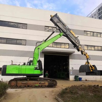 แขนโทรทรรศน์ Clamshell ที่สามารถขยายได้ สําหรับการขุดลึก