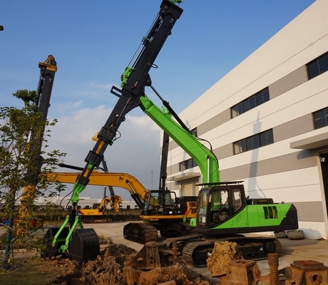 1.2m3 กระบอก Clamshell Telescopic Arm สําหรับ Excavator ≥ 36t ผลงานภาระภาระหนัก