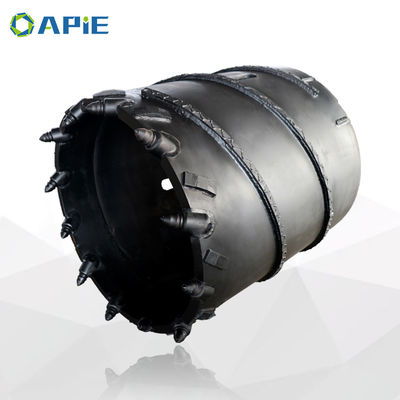 กระบอกเจาะแกน 600 มม. 1200 มม. 1500 มม. พร้อมฟันหัวกระสุนสำหรับเครื่องเจาะแบบหมุน