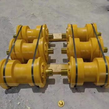 ส่วนเครื่องจักรก่อสร้าง 184-6305 ROLLER GP-TRACK-SINGLE FLANGE สําหรับเครื่องขุด
