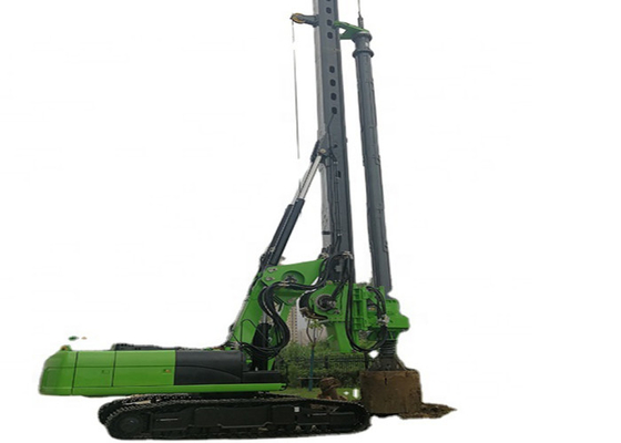 เครื่องตอกเสาเข็มไฮดรอลิกขนาด 165kNm 80m / นาทีเครื่องเจาะสว่านโรตารี่ 1500mm