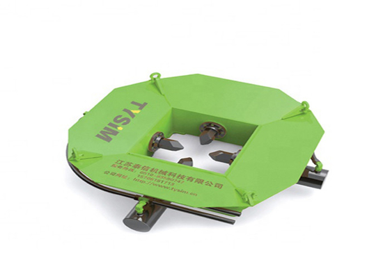 400mm 280Kn Hydraulic Pile Breaker Square Concrete 0.8t