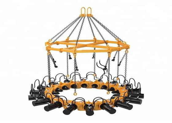 1050mm Round Pile Head Breaking Machine งานก่อสร้างเครื่องมือขุดเจาะรากฐาน