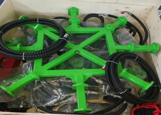 30L / Min Round Type ไฮดรอลิกคอนกรีตตอกเสาเข็มเครื่องตัดหัว 4.5t
