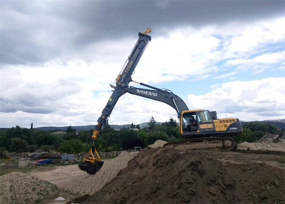 KM260 แขนยืดไสลด์แบบฝาพับ 5845mm 5.6t Excavator Telescopic Dipper Arm