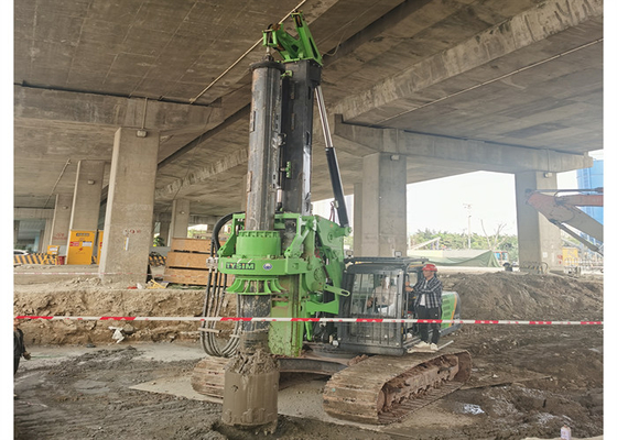 1800mm 28M กองเครื่องทำความสะอาดต่ำ 30rmp เครื่องเจาะเสาเข็มเจาะ