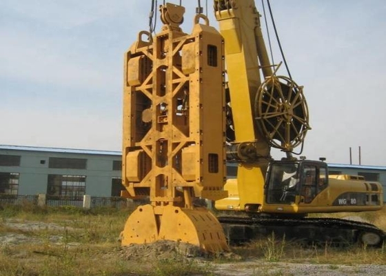 3500mm 11.9t Mechanical คว้ากำแพงใต้ดิน Crawler Crane อะไหล่เครื่องจักรก่อสร้าง
