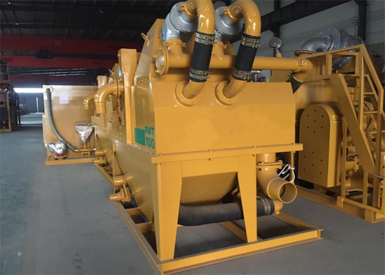 ใบพัดสวมต้านทานการเจาะโคลน Desander Alloy Cyclone Desander Machine 24.2kw