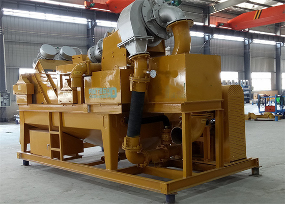 22kw เสาเข็มเจาะโคลนและสารละลายเจาะโคลน Desander เจาะวิธีการหมุนเวียนโคลนโดยตรง