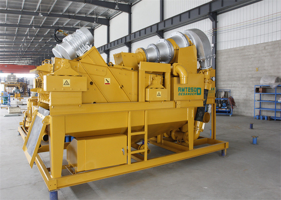 RMT100A Hydrocyclone เจาะ Desander โคลน 100m3 / M เครื่องรีไซเคิลโคลนโคลน
