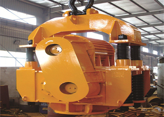 1000r / Min 120kw ไฟฟ้า ไวโบร ค้อน เครื่องตอกเสาเข็มแบบสั่นสะเทือนสำหรับท่อขุด Onshore
